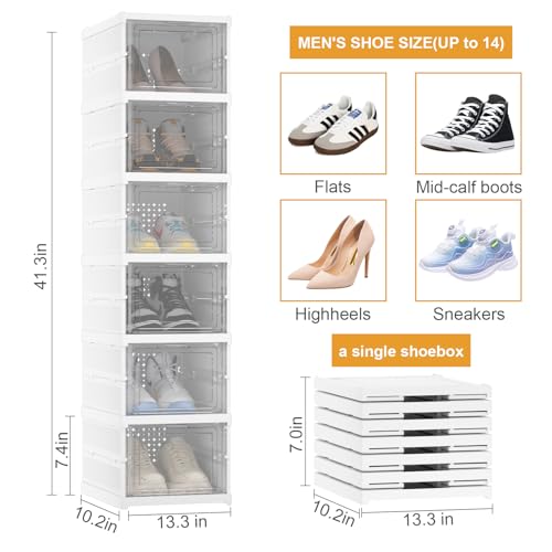40% Off YAOBAI Foldable Shoe Storage Boxes - Image 4