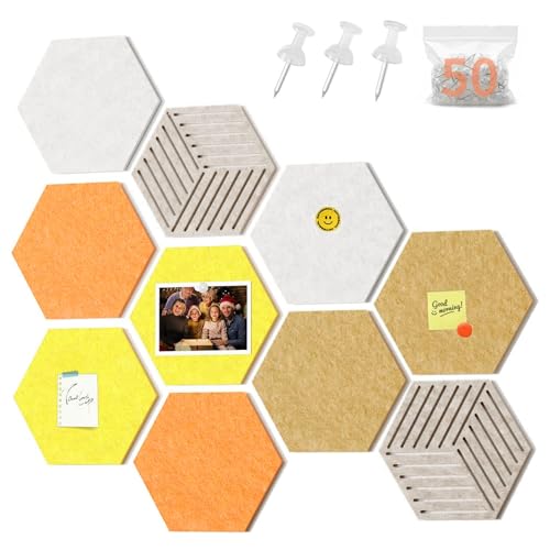 FOCHIER F 10 Hex Cork Boards 50% Off, Wall Décor - Image 1