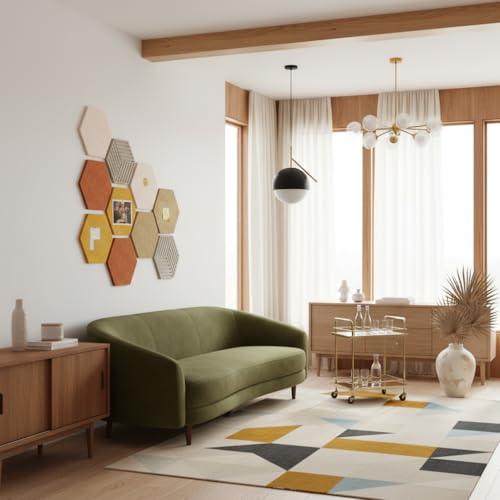 FOCHIER F 10 Hex Cork Boards 50% Off, Wall Décor - Image 2
