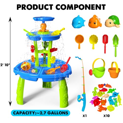 50% Off CozyBomB Water Table for Toddlers 3-5 - Image 2