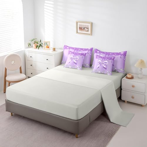 50% Off Lavender Sequin Queen Comforter Set - Code Inside - Image 4