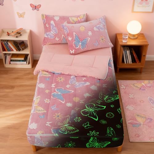 50% Off NTBED Glow-in-the-Dark Kids Twin Bedding Set - Image 1