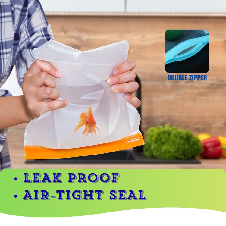 30% Off Reusable Food Storage Bags Set of 9 - Image 2