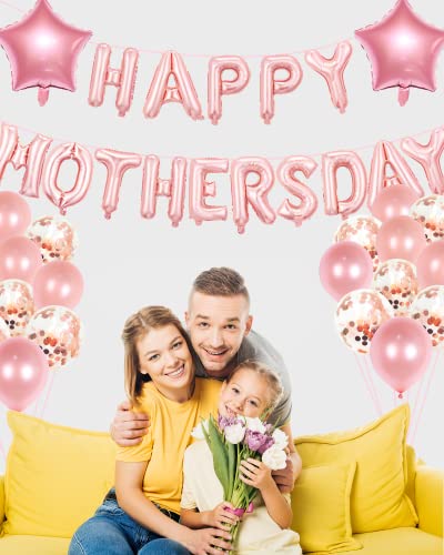 61% Off Mother's Day Balloon Set - Pink & Gold - Image 2