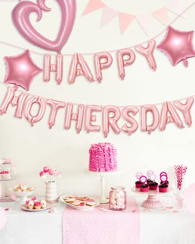 61% Off Mother's Day Balloon Set - Pink & Gold - Image 4