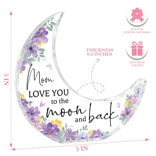 50% Off Acrylic Moon Sign Gift for Mom – Under $10 - Image 4