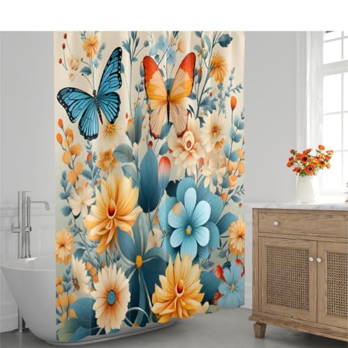 50% Off Dusviba Waterproof Shower Curtain 72x72 - Image 7