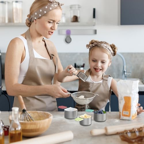 50% Off Magnetic Measuring Cups Set - 7 Stainless Steel Cups - Image 5