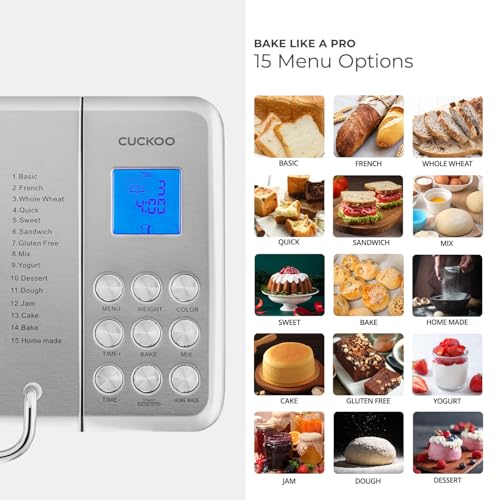 34% Off CUCKOO Bread Machine with 15 Menus & Dispenser - Image 4