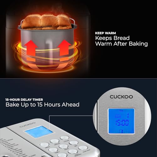 34% Off CUCKOO Bread Machine with 15 Menus & Dispenser - Image 6