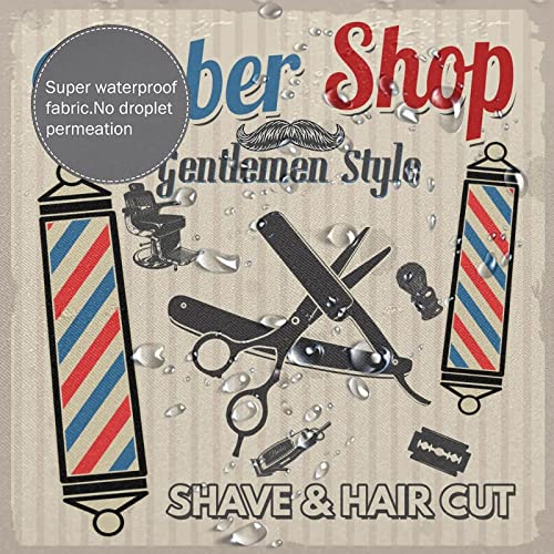 50% Off Barber Shop Shower Curtain - Vintage Salon Decor - Image 6