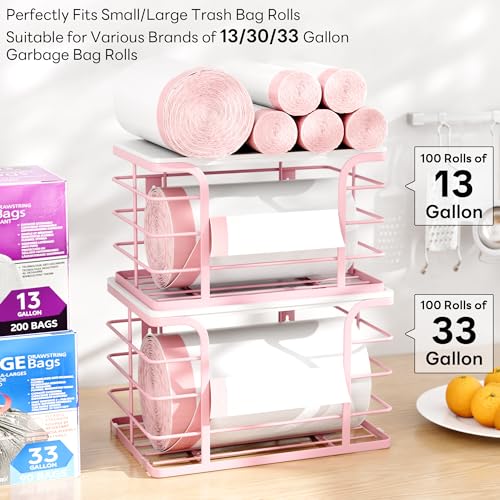 50% Off 2 Pack Stackable Pantry Storage with Bamboo Top - Image 2