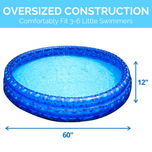 38% Off Swimline Classic 3 Ring Kiddie Pool - Image 4