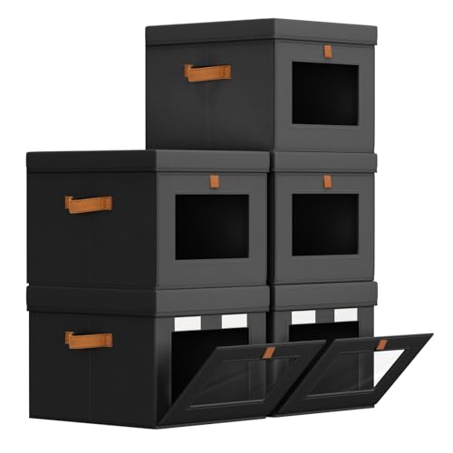 30% Off Homsorout Storage Bins with Lid – 5 Pack Deal - Image 1