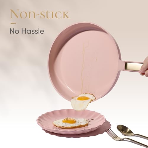 45% Off CAROTE 14pc Ceramic Nonstick Cookware Set - Image 7
