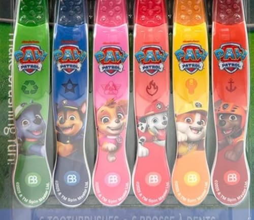 40% Off Brush Buddies Paw Patrol 6-Pack Toothbrush Set - Image 5