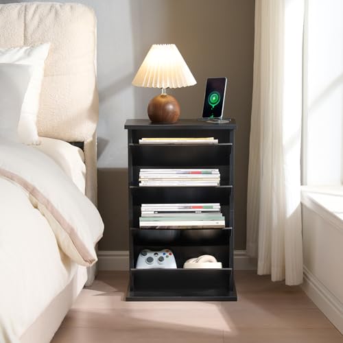 30% Off Narrow Side Table with Charging Station - Image 5