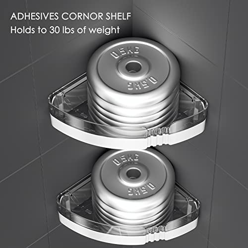 50% Off 2-Pack Corner Shower Caddy Bathroom Storage - Image 5