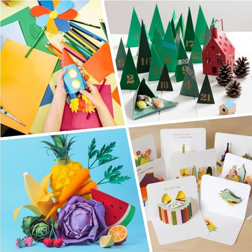 300 Sheets Colored Cardstock Paper for Crafts - Image 5