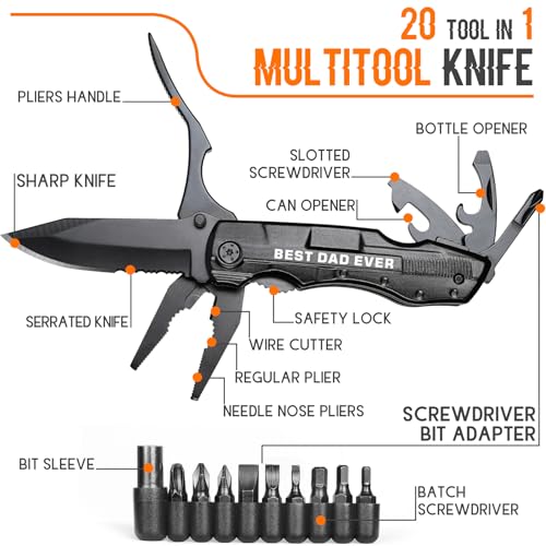 50% Off Multi-Tool Knife: Best Dad Ever Gift - Image 2