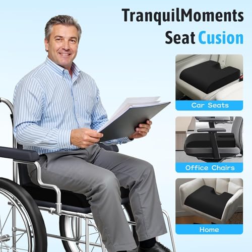 Save 9% on TranquilMoments Gel Memory Foam Seat Cushion - Image 6