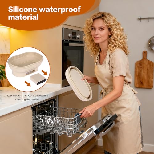 50% Off Electric Bread Proofing Basket, 2L, Folding Design - Image 7