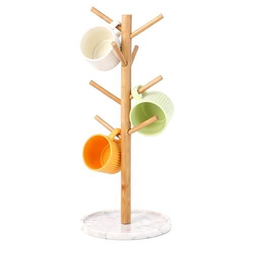 41% Off Bamboo Mug Tree with 8 Hooks - Only $9.99 - Image 1