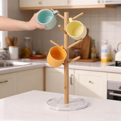 41% Off Bamboo Mug Tree with 8 Hooks - Only $9.99 - Image 2