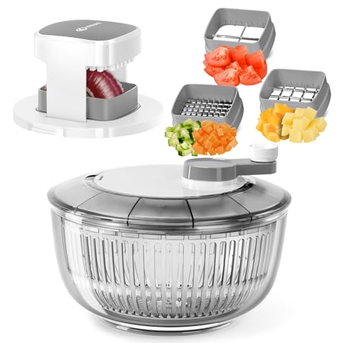 50% Off KEOUKE Salad Spinner & Veggie Chopper Set - Image 1