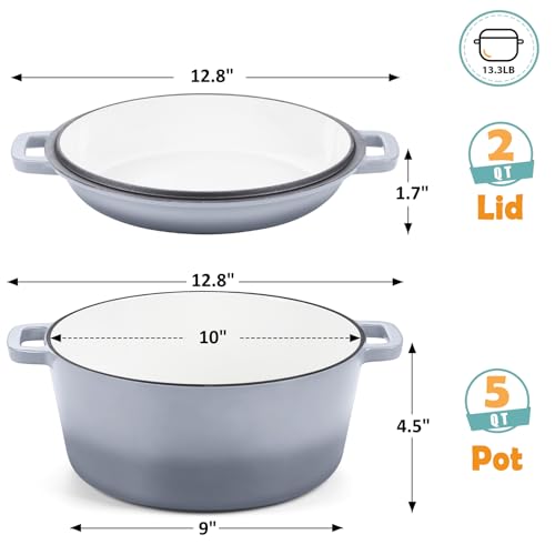 Save 30% on TeamFar Enameled Cast Iron Dutch Oven - Image 2