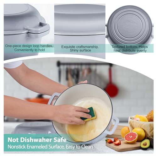 Save 30% on TeamFar Enameled Cast Iron Dutch Oven - Image 4