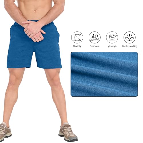 5-Pack Athletic Shorts for Men – Quick-Dry & Breathable - Image 4
