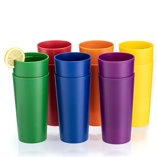 50% Off Shatter-Proof Plastic Tumblers Set of 12 - Image 1