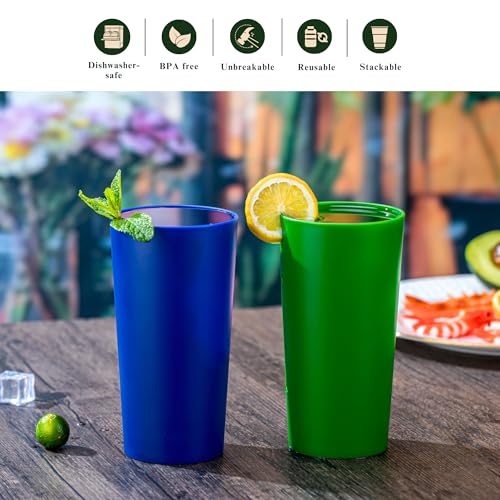 50% Off Shatter-Proof Plastic Tumblers Set of 12 - Image 4