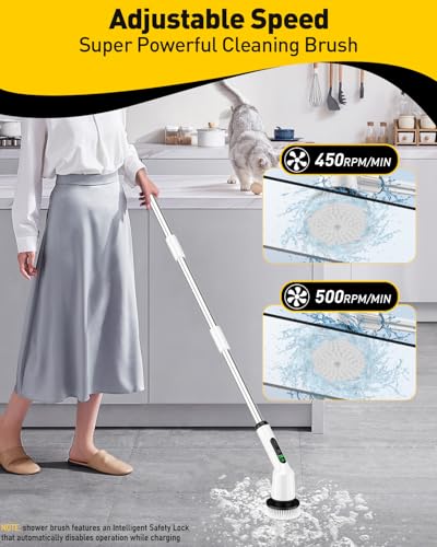 20% Off Electric Spin Scrubber with Extendable Handle - Image 4