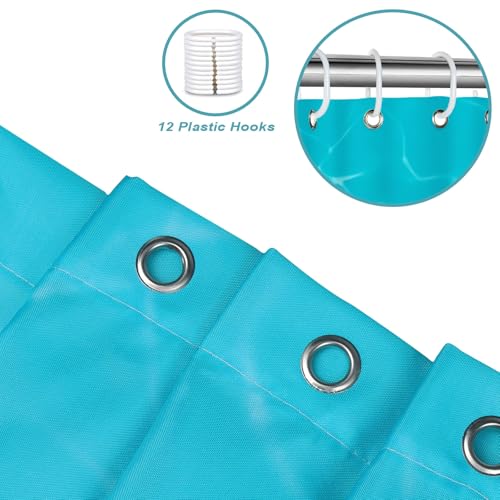 30% Off Beach Shower Curtain with Ocean Waves Design - Image 3