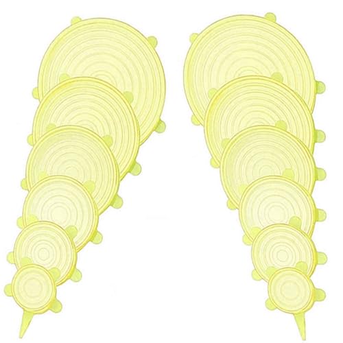 50% Off Reusable Silicone Stretch Lids Set of 12 - Image 1