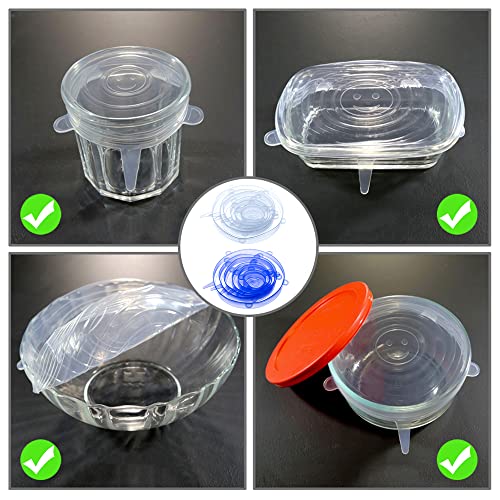 50% Off Reusable Silicone Stretch Lids Set of 12 - Image 5