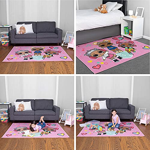 Kids Non-Slip Rug for LOL Surprise Fans - Image 6
