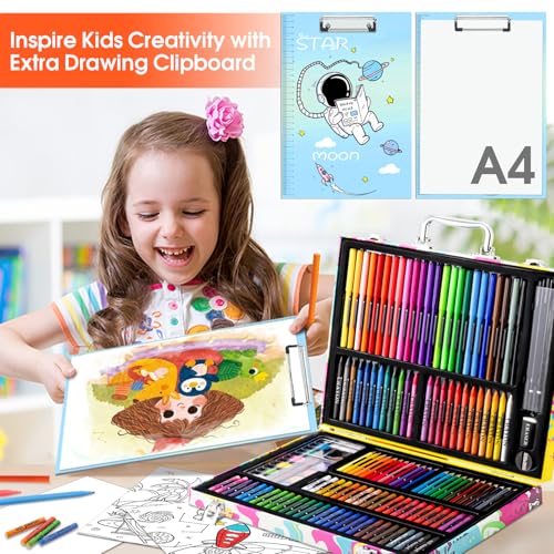 22% Off POPYOLA 180-Piece Art Set for Kids - Image 4