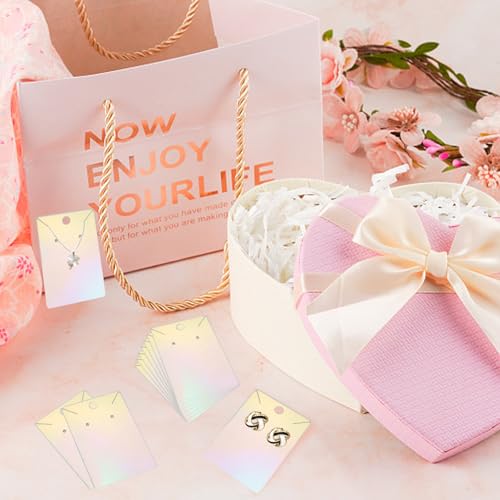 50% Off Fuceury 150 Pcs Holographic Earring Display Cards - Image 4