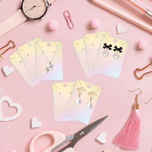 50% Off Fuceury 150 Pcs Holographic Earring Display Cards - Image 7