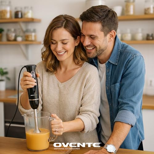 OVENTE Immersion Blender Set - 300W, 2 Speeds - Image 3