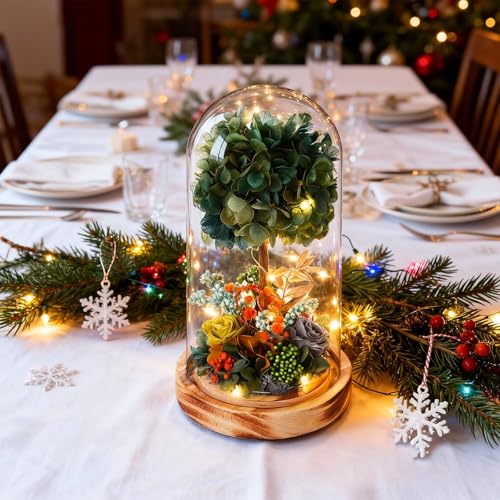50% Off Preserved Floral LED Arrangement for Home Decor - Image 4
