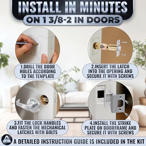 Save 35% on Commercial Door Lock with Privacy Indicator - Image 5