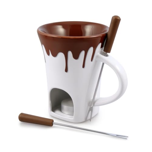 4-Piece Chocolate Fondue Mug Set - $18 - Image 1
