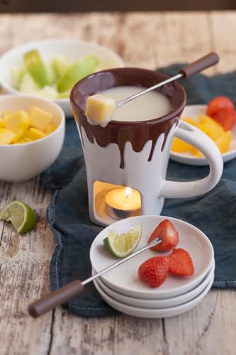 4-Piece Chocolate Fondue Mug Set - $18 - Image 2