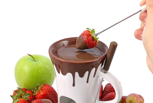 4-Piece Chocolate Fondue Mug Set - $18 - Image 4