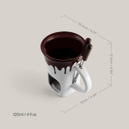 4-Piece Chocolate Fondue Mug Set - $18 - Image 5