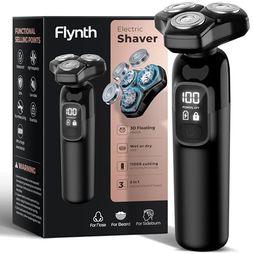 44% Off Flynth 3-in-1 Electric Razor for Men with Fast Charge - Image 1